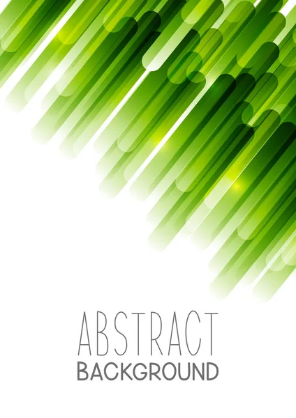 Abstract Background Green Stripes — Stock Vector