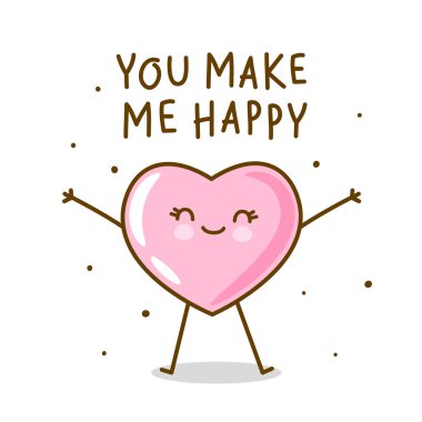 Beyaz arkaplanda izole edilmiş pembe kalp emojisi