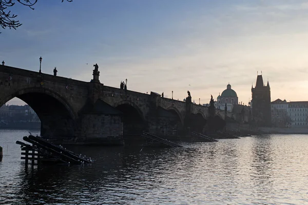 Die Karlsbrücke lizenzfreie Stockbilder