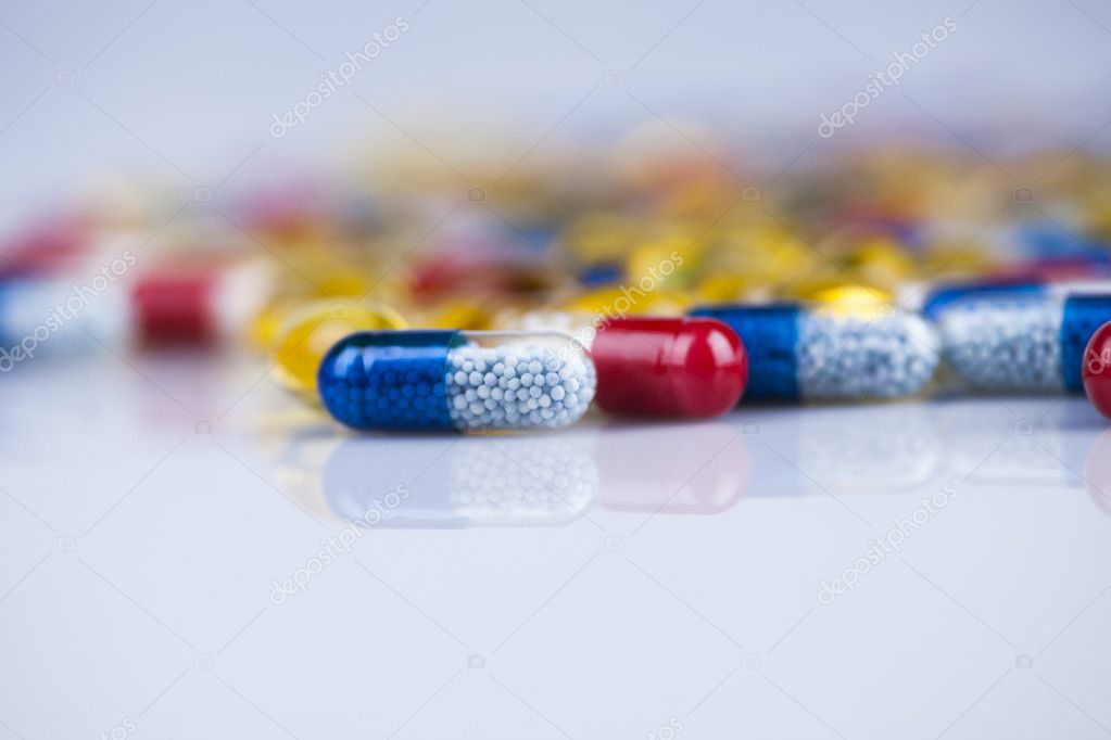 Composition with variety of drug pills