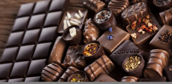 Σοκολάτες και σοκολατάκια — Φωτογραφία Αρχείου