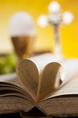 Eucharist simgesi olan komünyon ayini