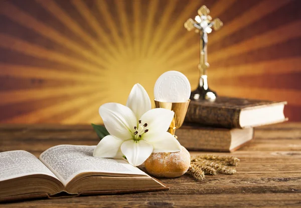 Holy Communion concept of christian religion — Stock Photo, Image