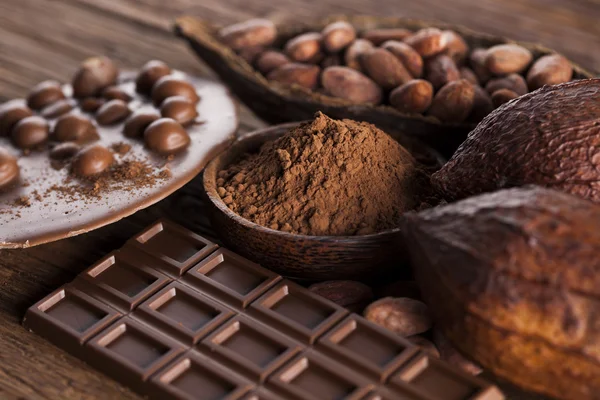 Aromás kakaó és csokoládé — Stock Fotó