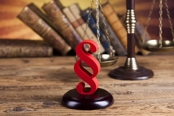 Judge gavel and Law concept — Stock Photo, Image