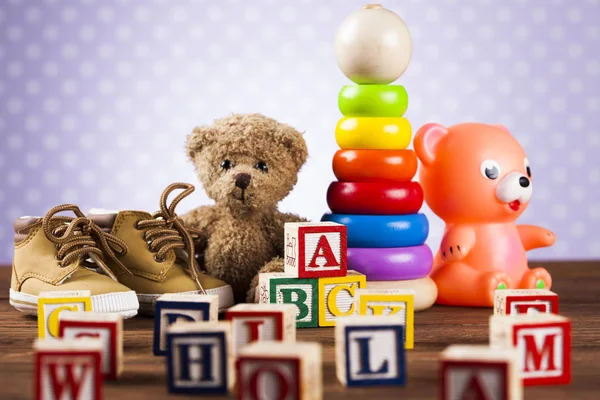 Uppsättning leksaker för barn — Stockfoto