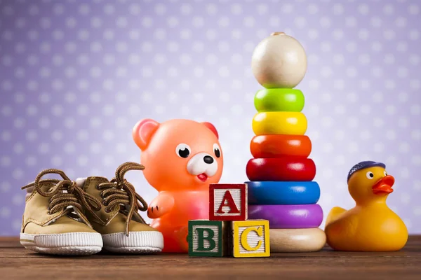 Baby världen leksaker collection — Stockfoto