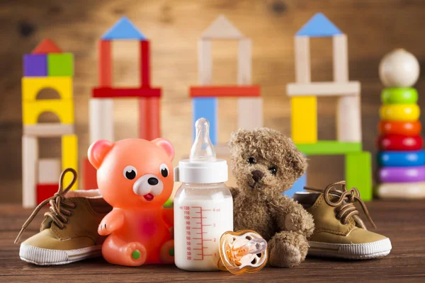 Bebek dünya oyuncak koleksiyonu — Stok fotoğraf