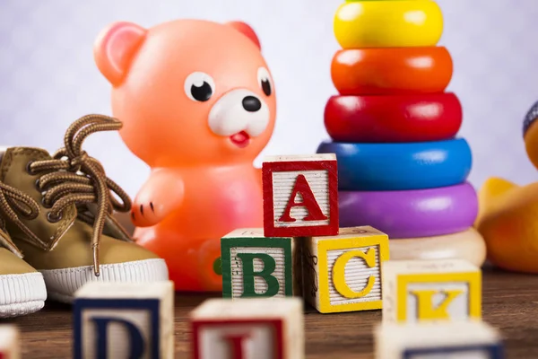 Juguetes coloridos para niños — Foto de Stock