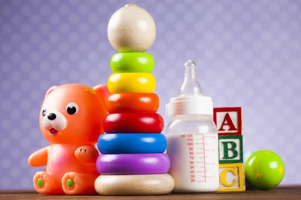 Bebê mundo brinquedos coleção — Fotografia de Stock
