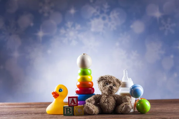 Teddybär im Hintergrund — Stockfoto