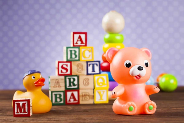 Set of children toys — Stock Photo, Image