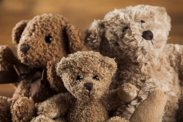 Teddybären im Hintergrund — Stockfoto