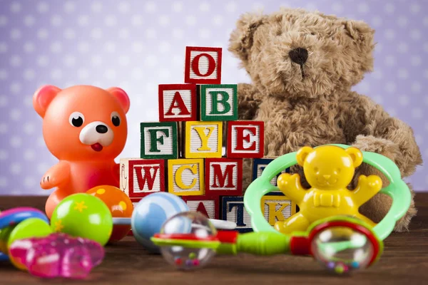 Conjunto de brinquedos para crianças — Fotografia de Stock