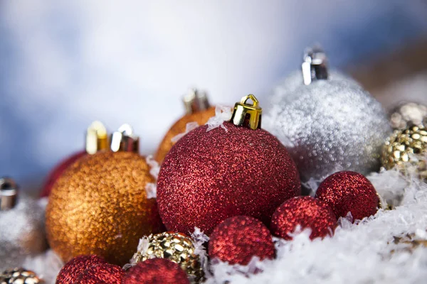 Balls on shiny background — Stock Photo, Image