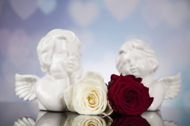 Melekler çiçekli. Kavramı 