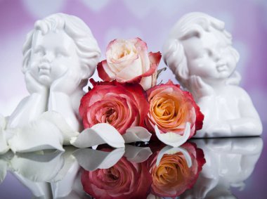 Melekler çiçekli. Kavramı 