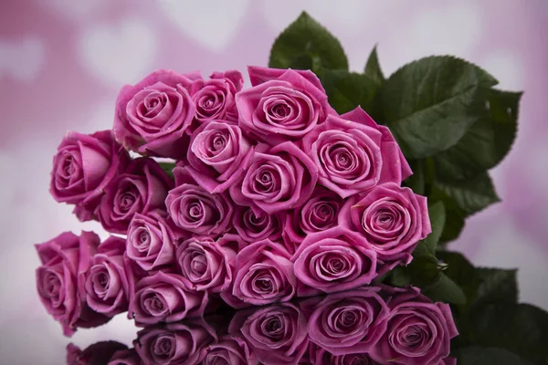 Buquê de rosas frescas — Fotografia de Stock
