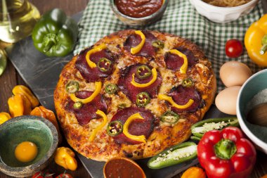 taze İtalyan pizza