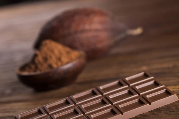 Cacao aromatique et chocolat — Photo