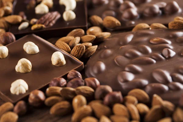 自家製チョコレート ・ バー — ストック写真