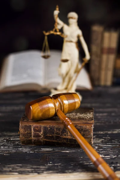 Concepto de Derecho y Justicia — Foto de Stock