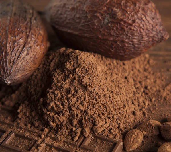 Homemade chocolate bars — Stock Photo, Image