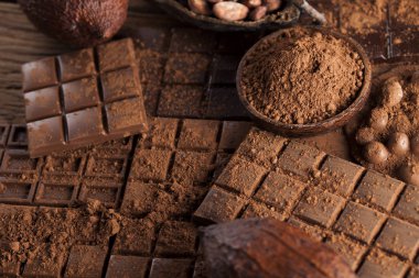 ev yapımı çikolata bar 