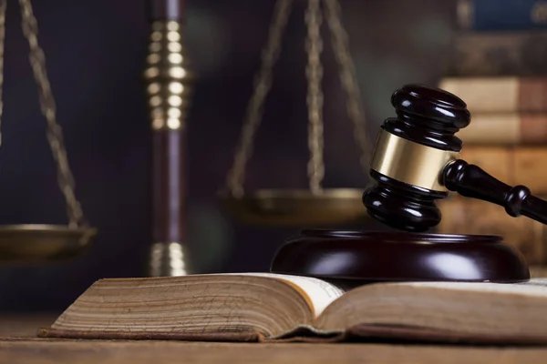Thema van de wet, justitie concept — Stockfoto