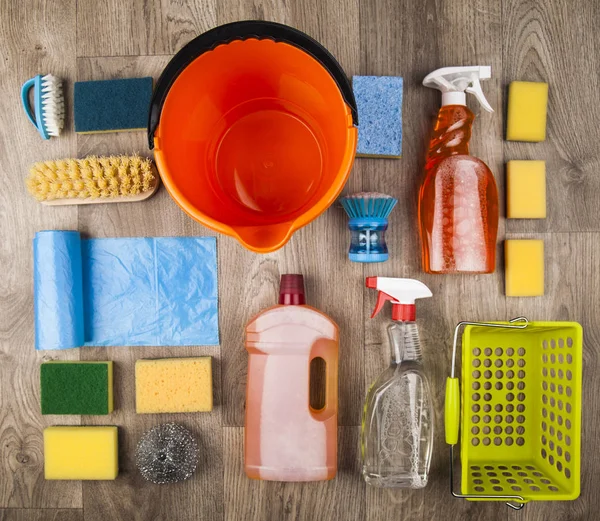 Prodotti per la pulizia casa — Foto Stock
