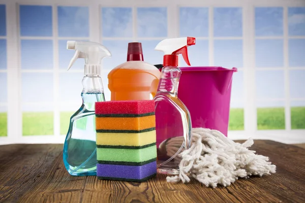 House cleaning products — Stock Photo, Image