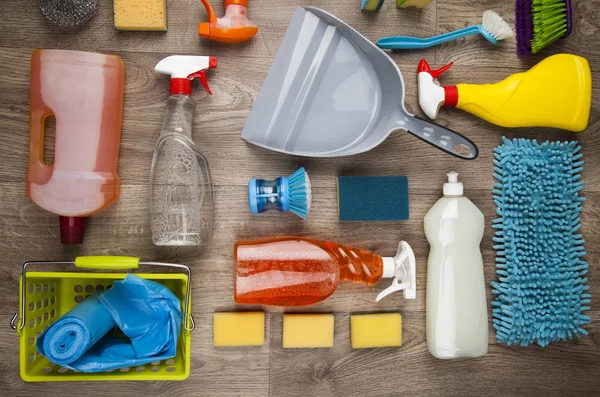 Produkty do czyszczenia domu — Zdjęcie stockowe
