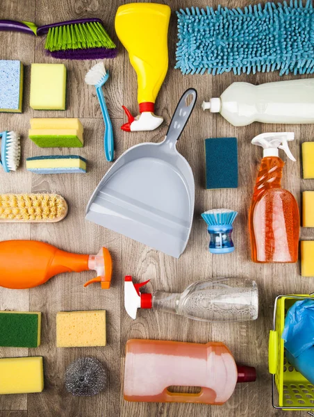 Variety of cleaning products — Stock Photo, Image