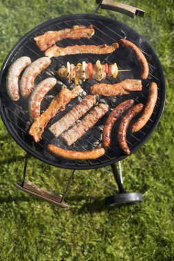 Çeşitli ızgara et