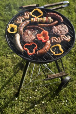 Çeşitli ızgara et