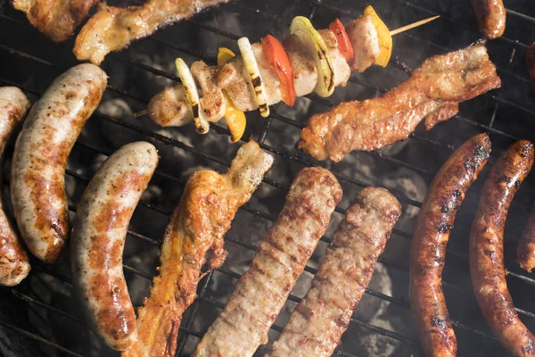 Grill outdoor in garden — Stock Photo, Image