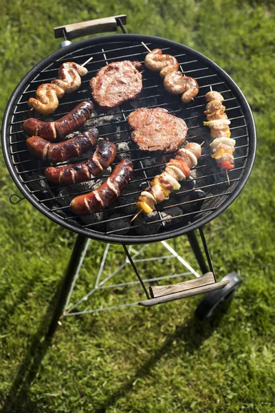 Assorted grilled meat — Stock Photo, Image