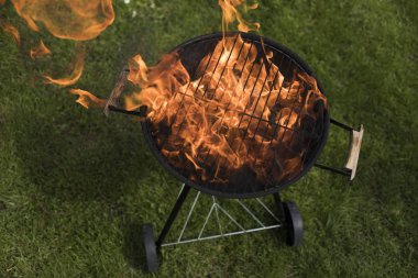 Doğa yangın Barbekü Izgara