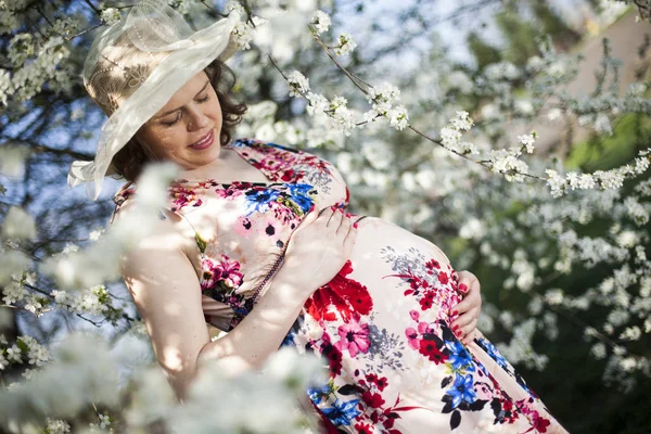 美しい妊婦 — ストック写真