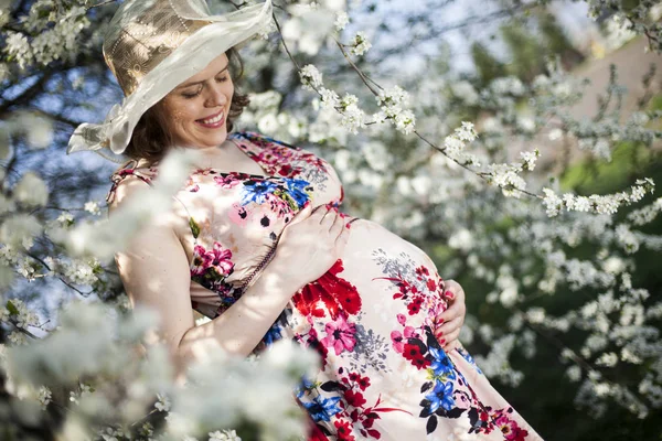 美しい妊婦 — ストック写真