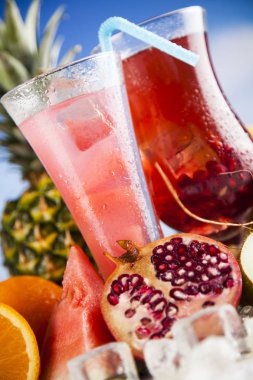 Tropik kokteyller seti