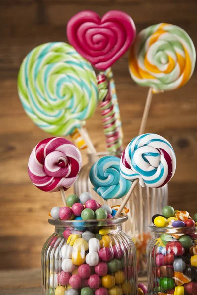 karışık renkli tatlılar 