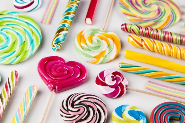 Şekerler çeşitli renk 