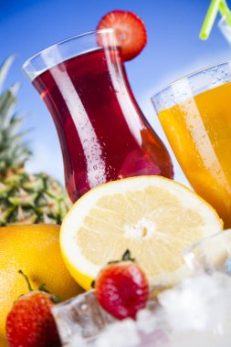 Tropik kokteyller seti