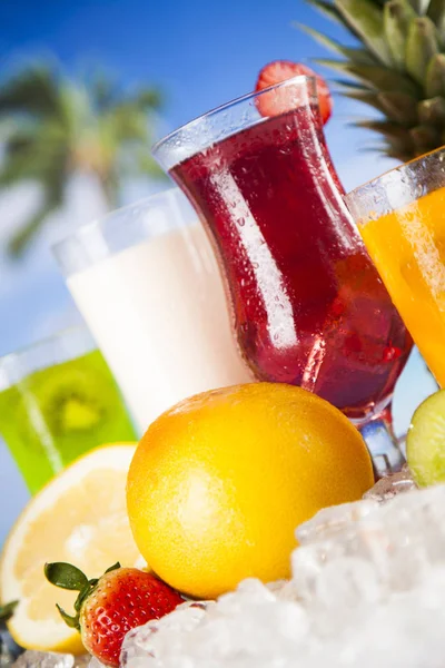 Bebidas exóticas de verano — Foto de Stock