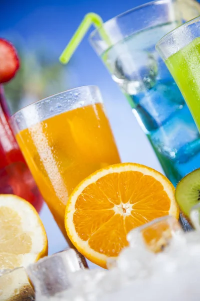 Variety of cold drinks — Stock Photo, Image