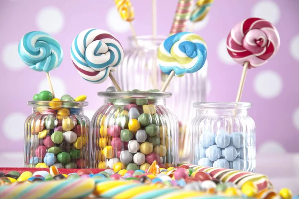 Different colorful sweets — Stock Photo, Image