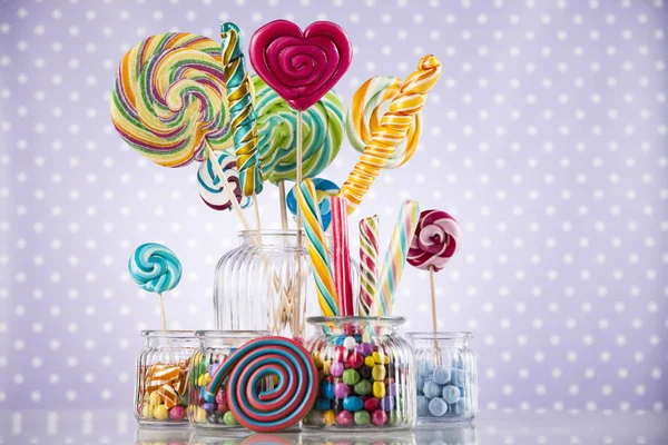 karışık renkli tatlılar 