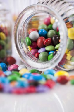 karışık renkli tatlılar 