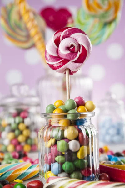 karışık renkli tatlılar 